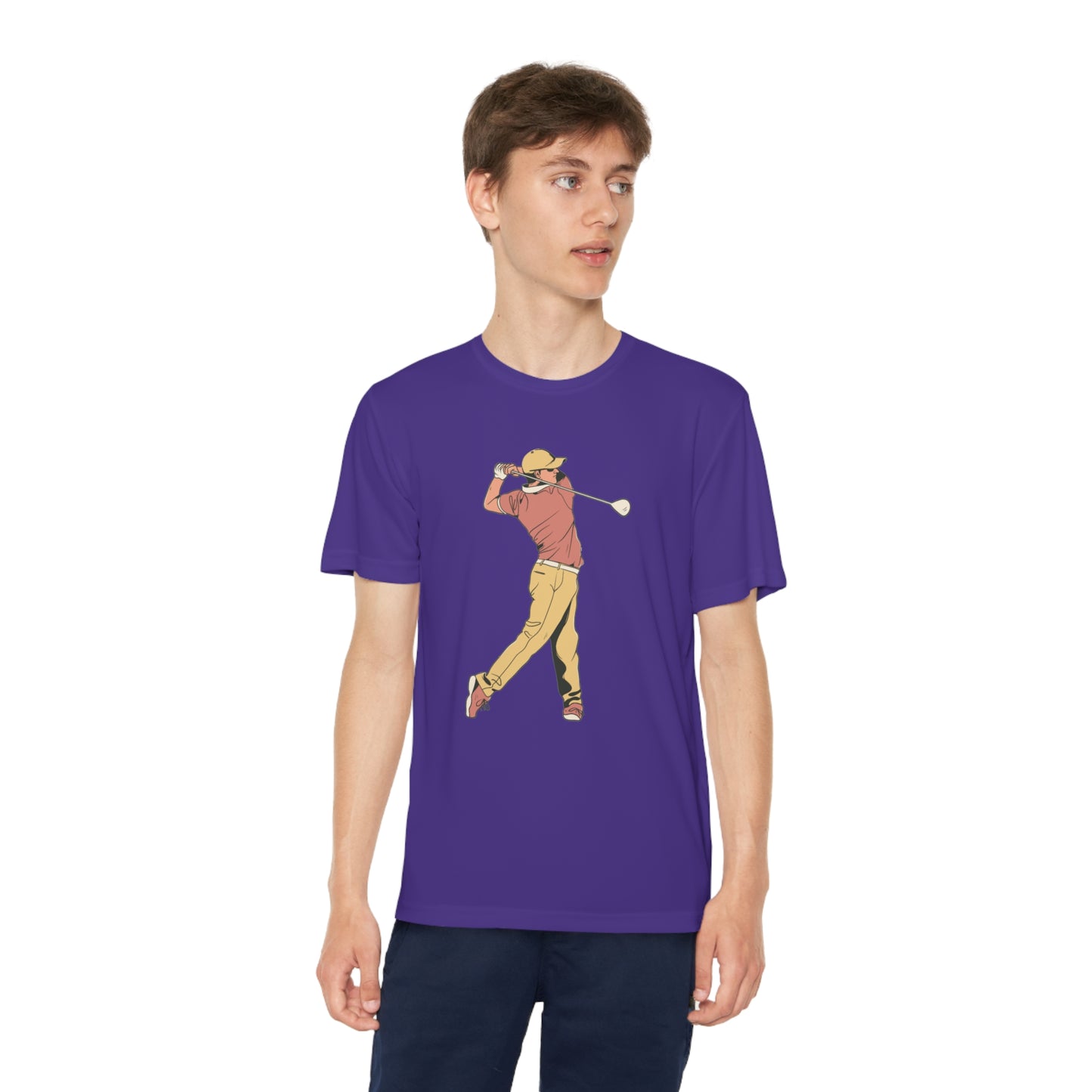 Youth Competitor Tee #2: Golf 