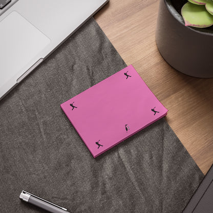 Post-it® Note Pads: Baseball Lite Pink