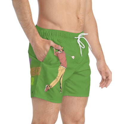 Swim Trunks: Golf Green