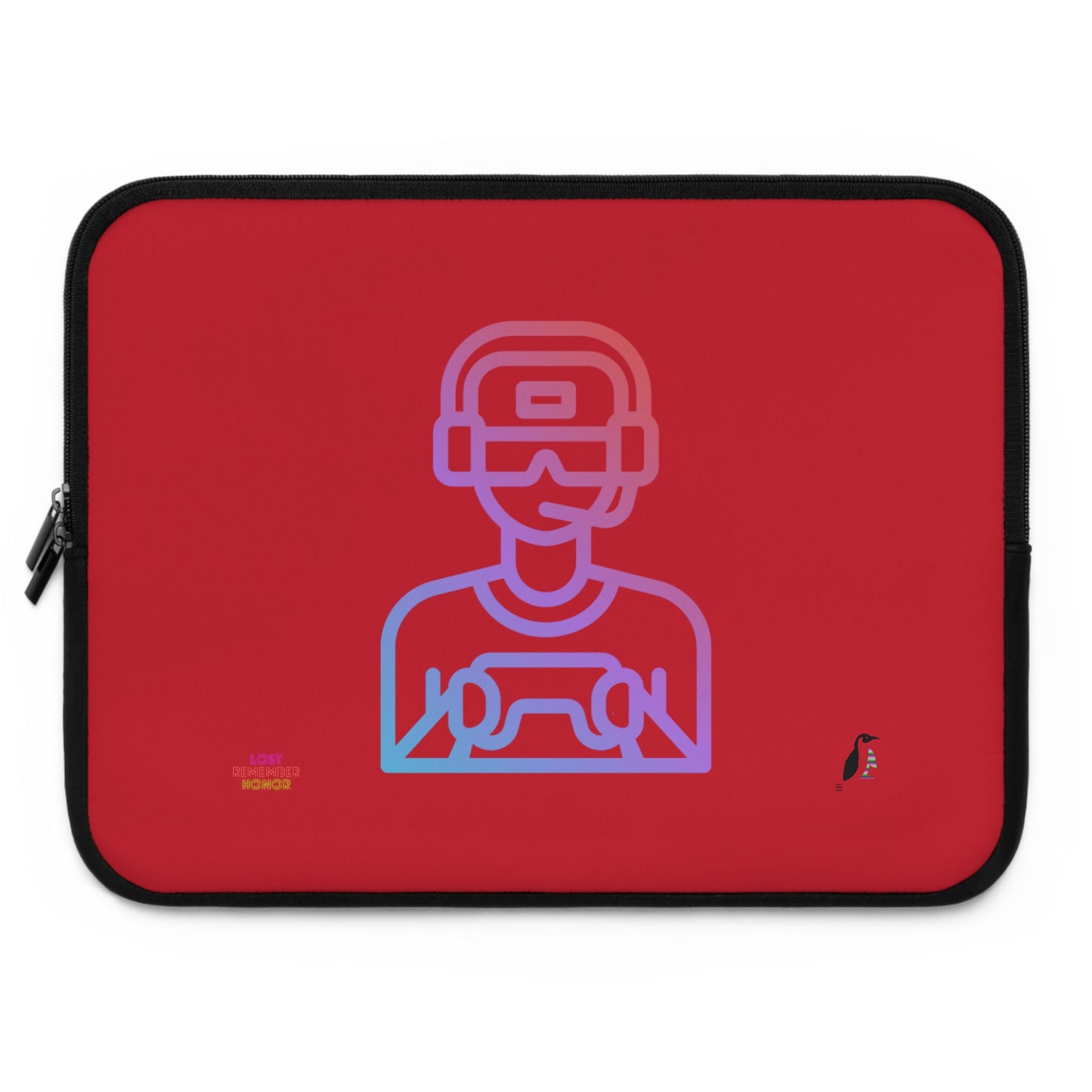 Laptop Sleeve: Gaming Dark Red