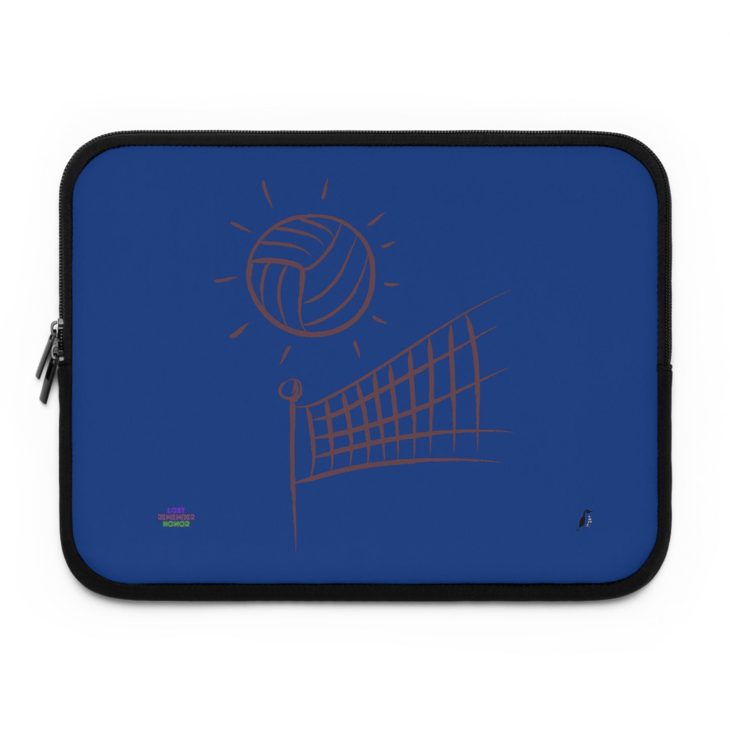 Laptop Sleeve: Volleyball Dark Blue