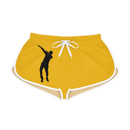 Women's Relaxed Shorts: Dance Yellow