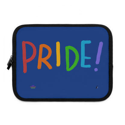 Laptop Sleeve: LGBTQ Pride Dark Blue