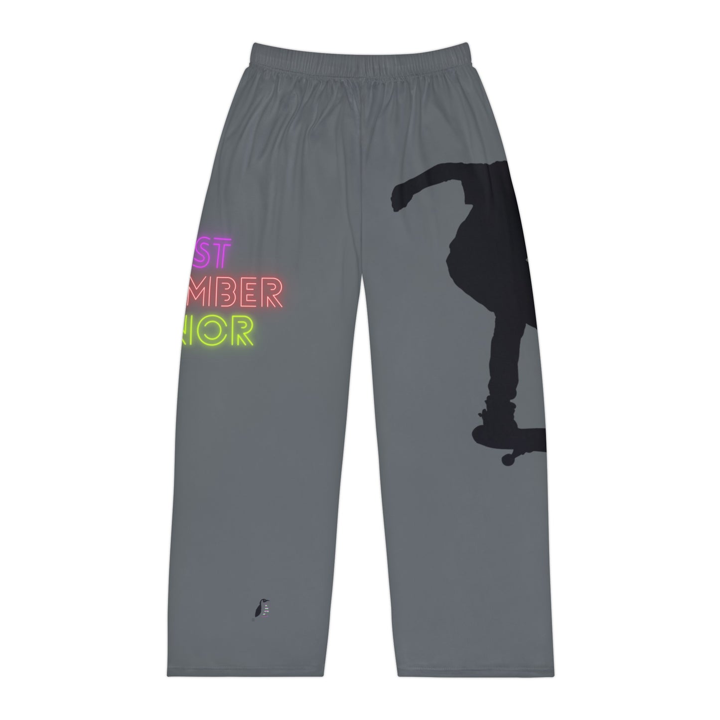 Men's Pajama Pants: Skateboarding Dark Grey