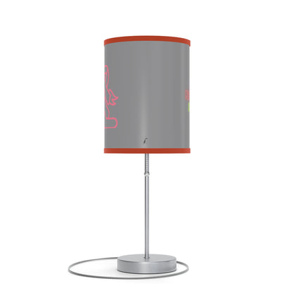 Lamp on a Stand, US|CA plug: Fight Cancer Grey