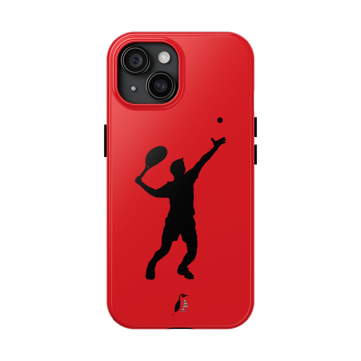Tough Phone Cases (for iPhones): Tennis Red