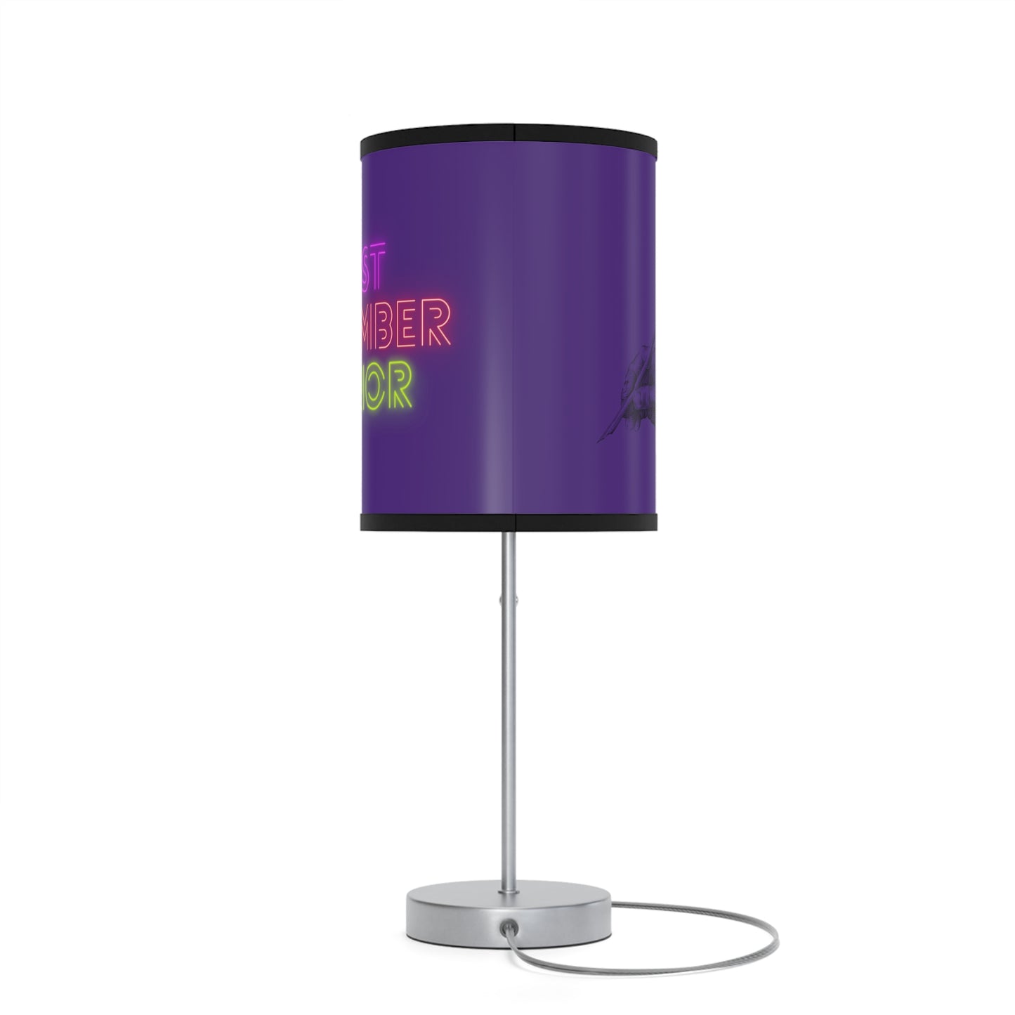 Lamp on a Stand, US|CA plug: Writing Purple