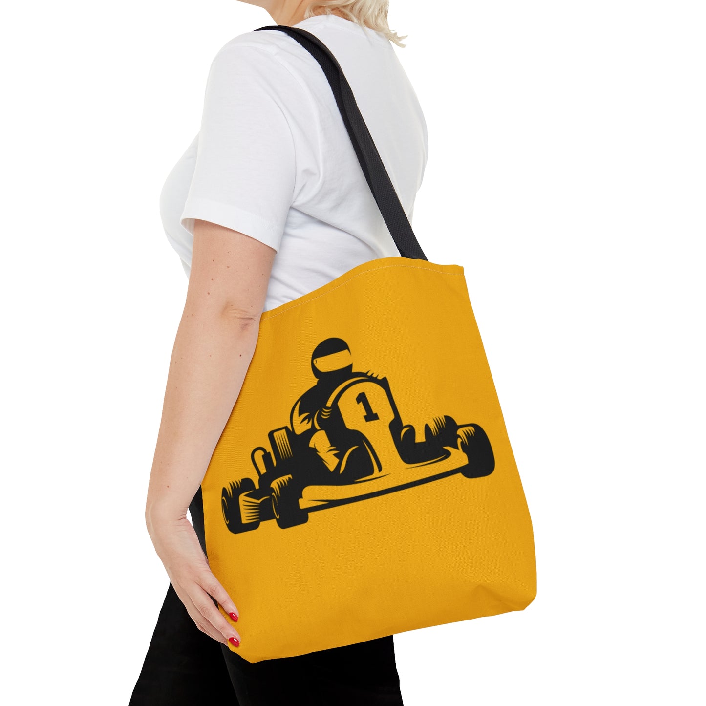 Tote Bag: Racing Yellow