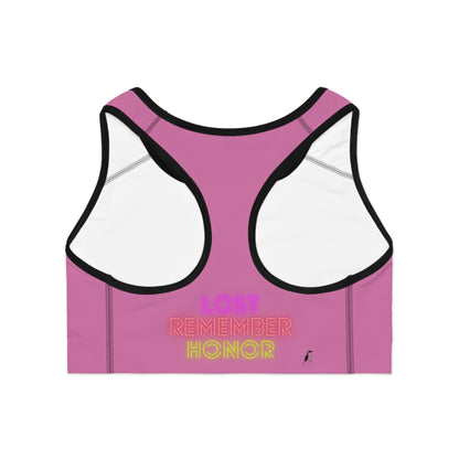 Sports Bra: Volleyball Lite Pink