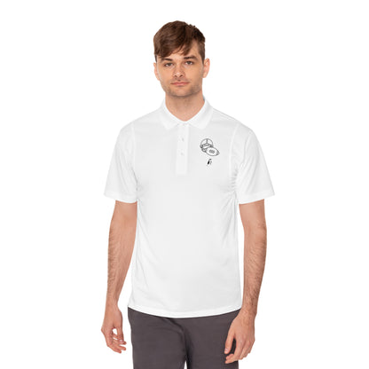 Men's Sport Polo Shirt: Football #1