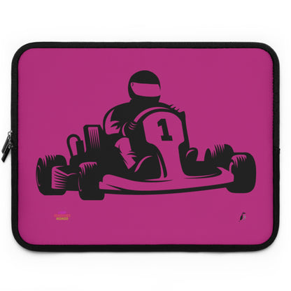 Laptop Sleeve: Racing Pink