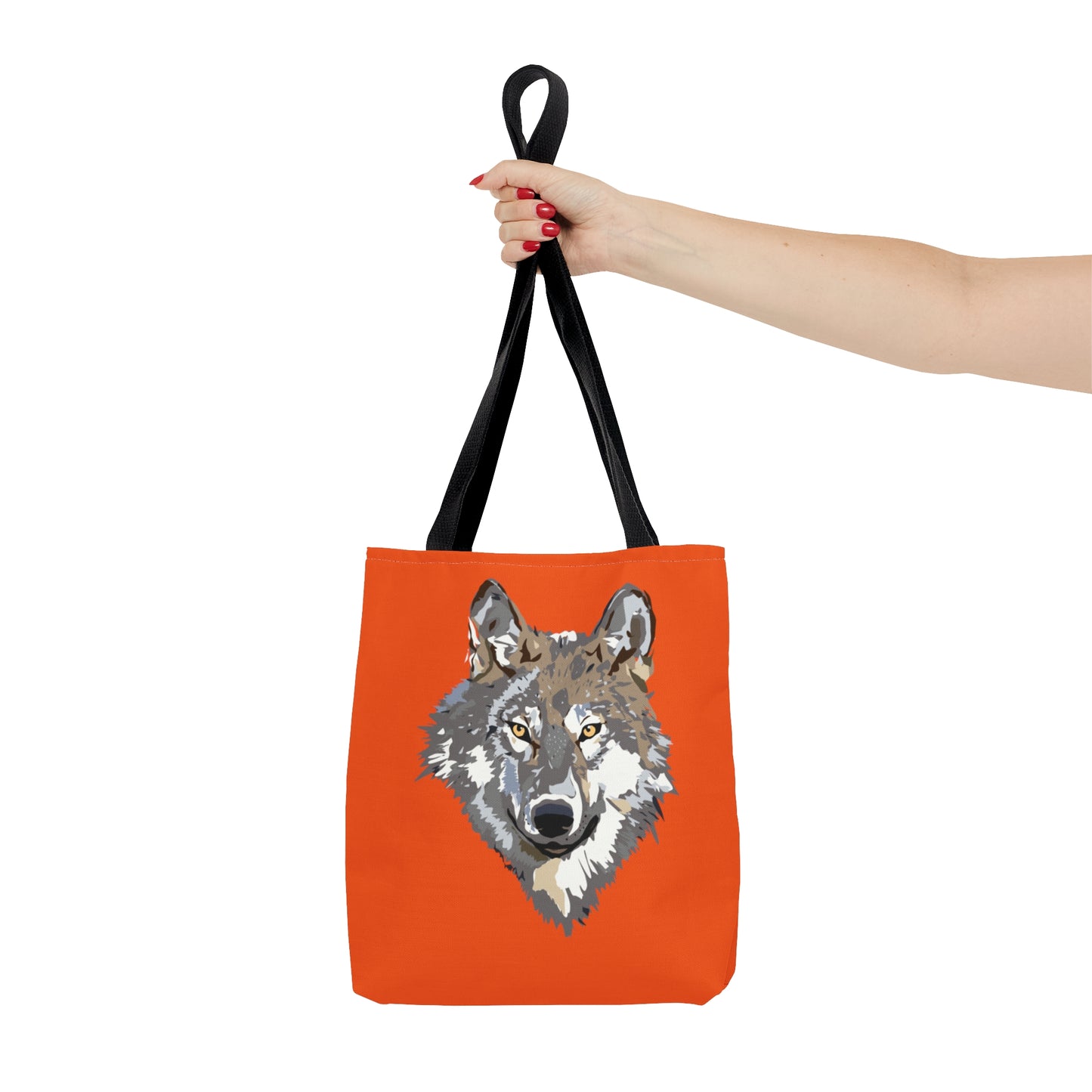 Tote Bag: Wolves Orange