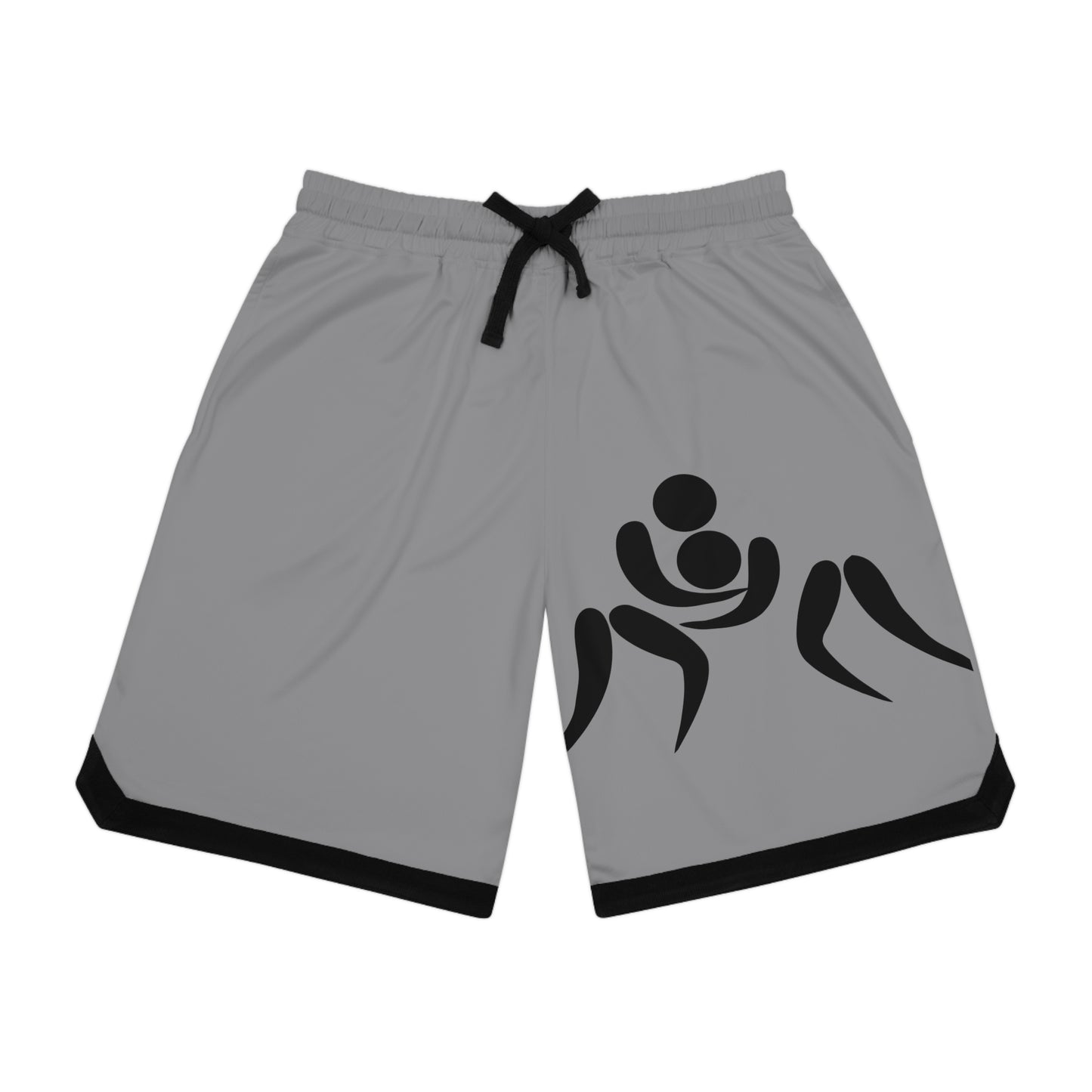 Basketball Rib Shorts: Wrestling Grey