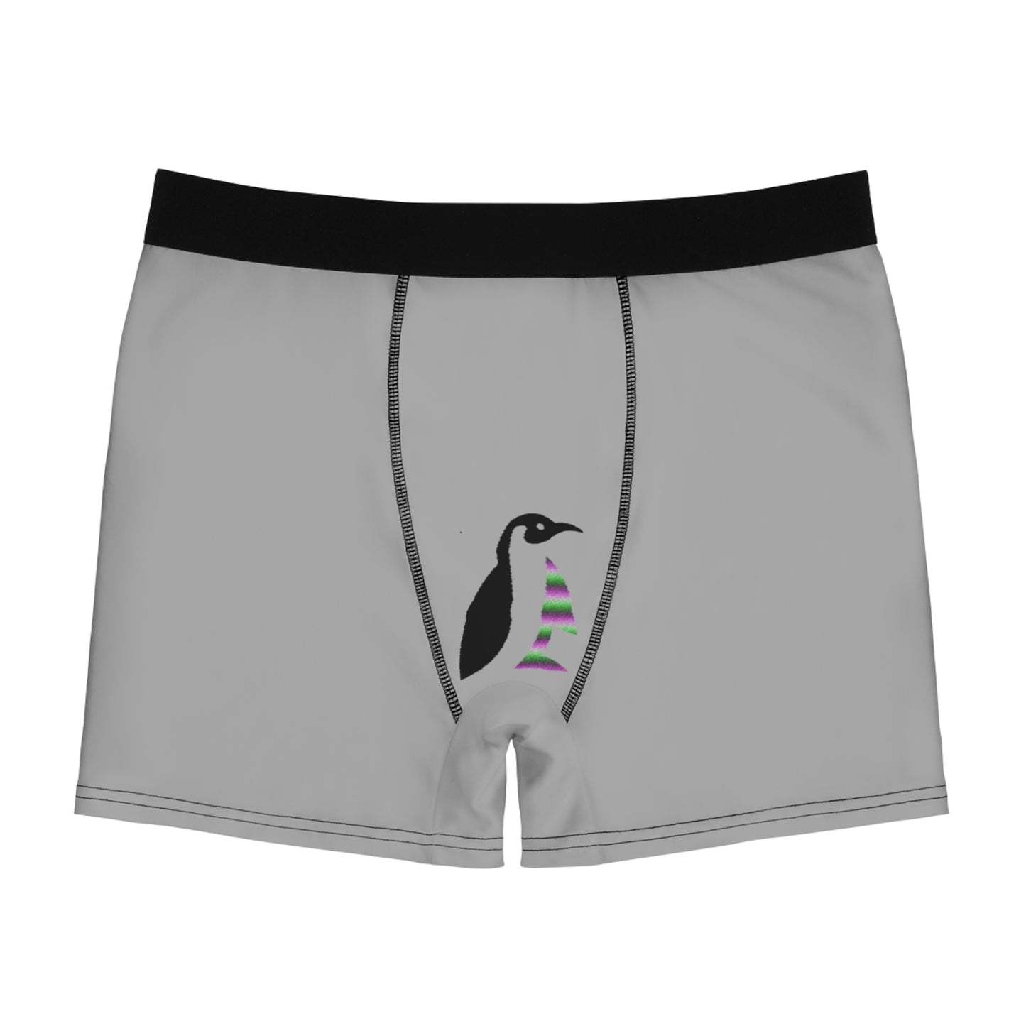 Men's Boxer Briefs: Lost Remember Honor Lite Grey