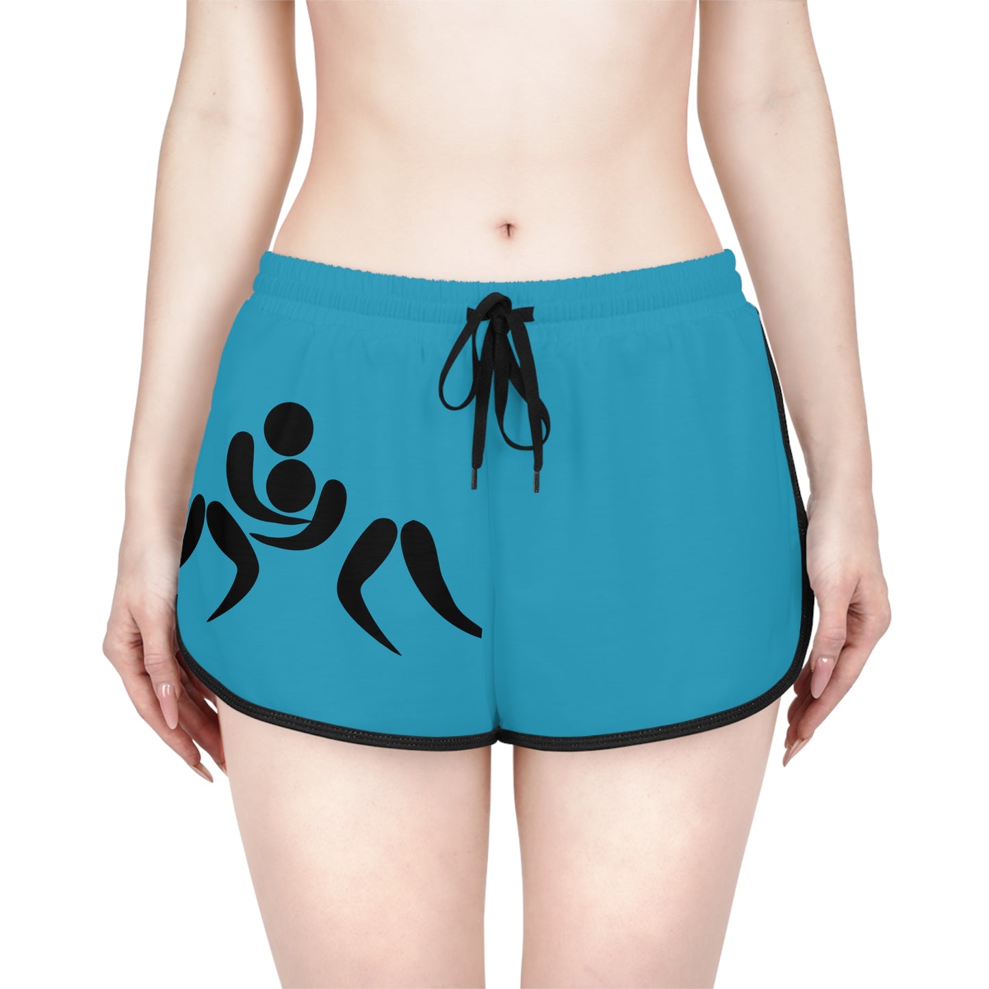 Women's Relaxed Shorts: Wrestling Turquoise