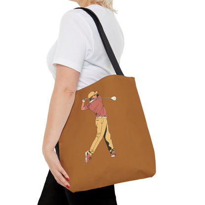 Tote Bag: Golf Lite Brown