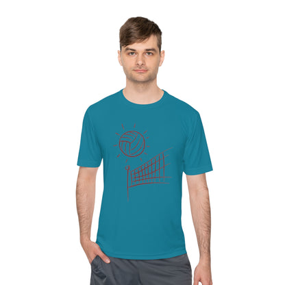 Moisture Wicking Tee: Volleyball #2