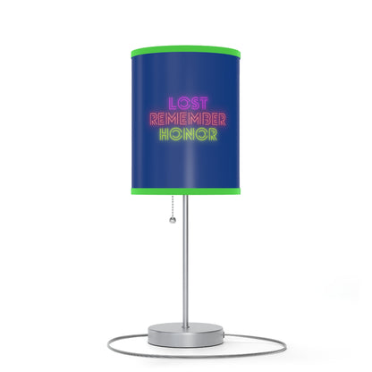 Lamp on a Stand, US|CA plug: Volleyball Dark Blue