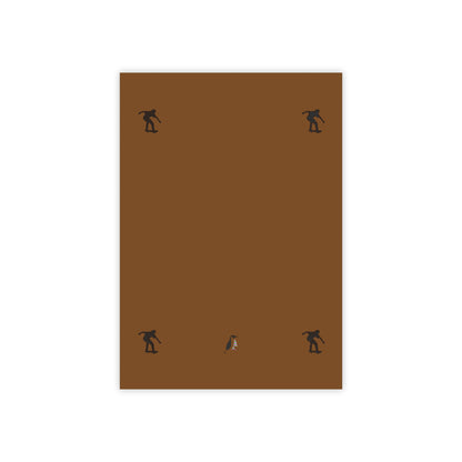 Post-it® Note Pads: Skateboarding Brown