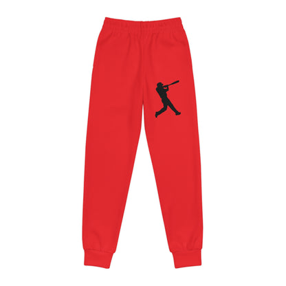 Youth Joggers: Baseball Red