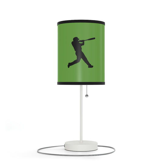 Lamp on a Stand, US|CA plug: Baseball Green