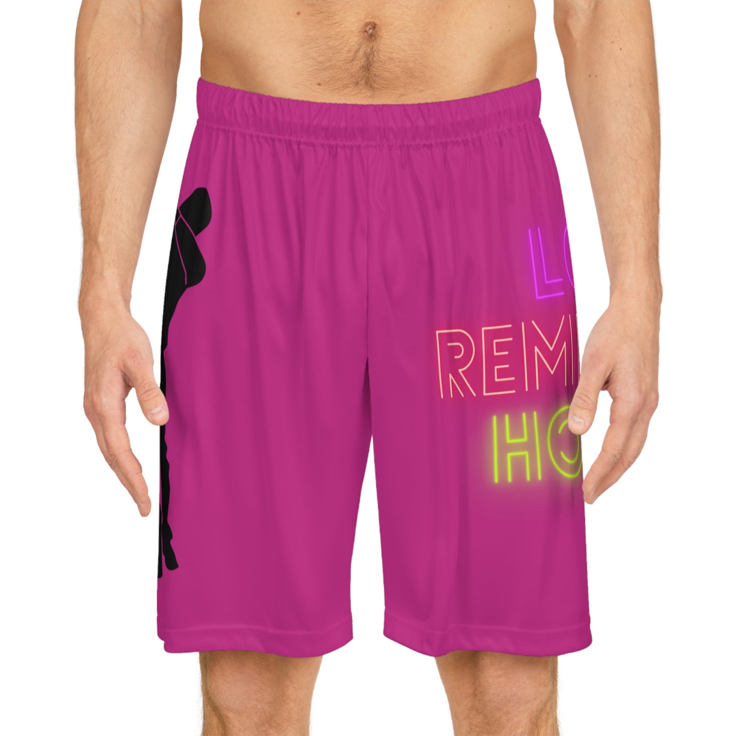 Basketball Shorts: Dance Pink