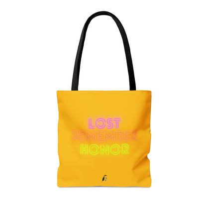 Tote Bag: Skateboarding Yellow