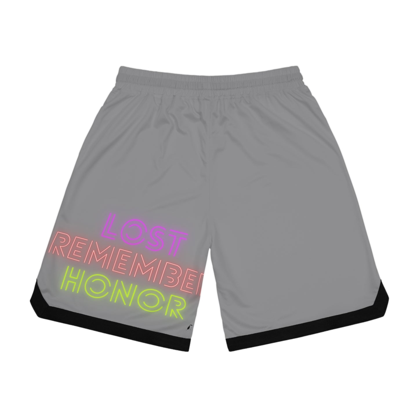 Basketball Rib Shorts: Basketball Grey