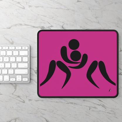 Gaming Mouse Pad: Wrestling Pink