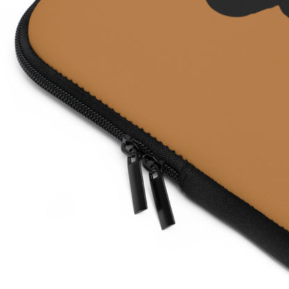 Laptop Sleeve: Basketball Lite Brown