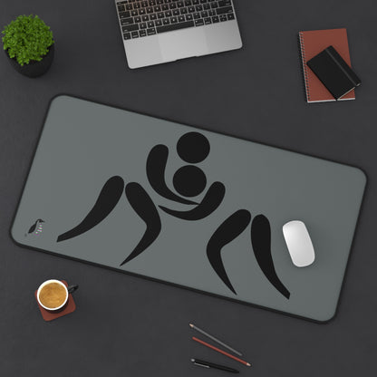 Desk Mat: Wrestling Dark Grey