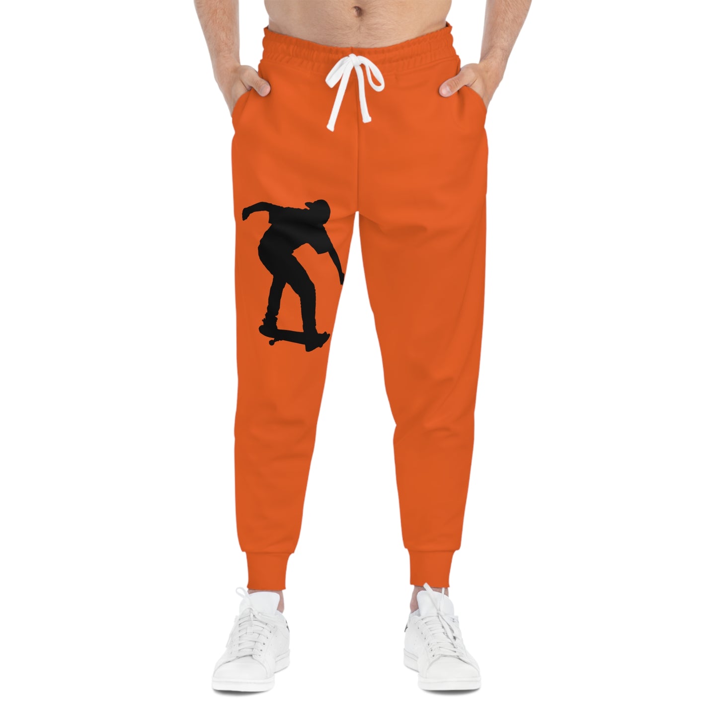 Athletic Joggers: Skateboarding Orange