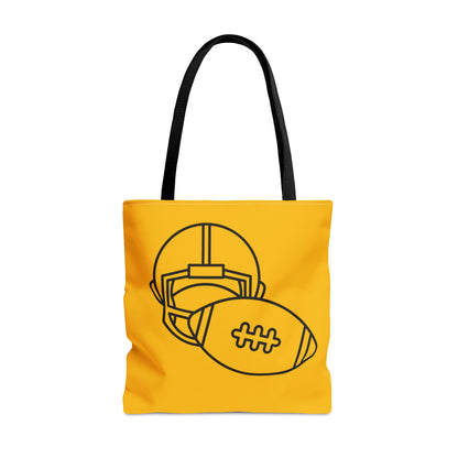 Tote Bag: Football Yellow