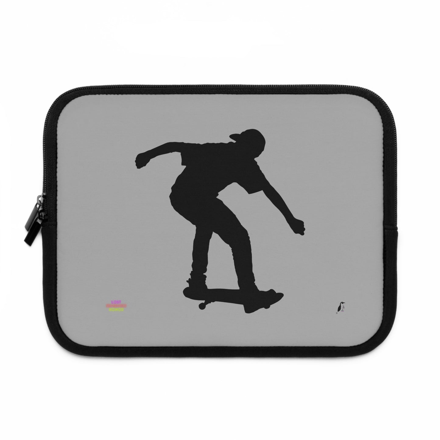 Laptop Sleeve: Skateboarding Lite Grey