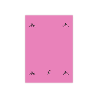 Post-it® Note Pads: Wrestling Lite Pink