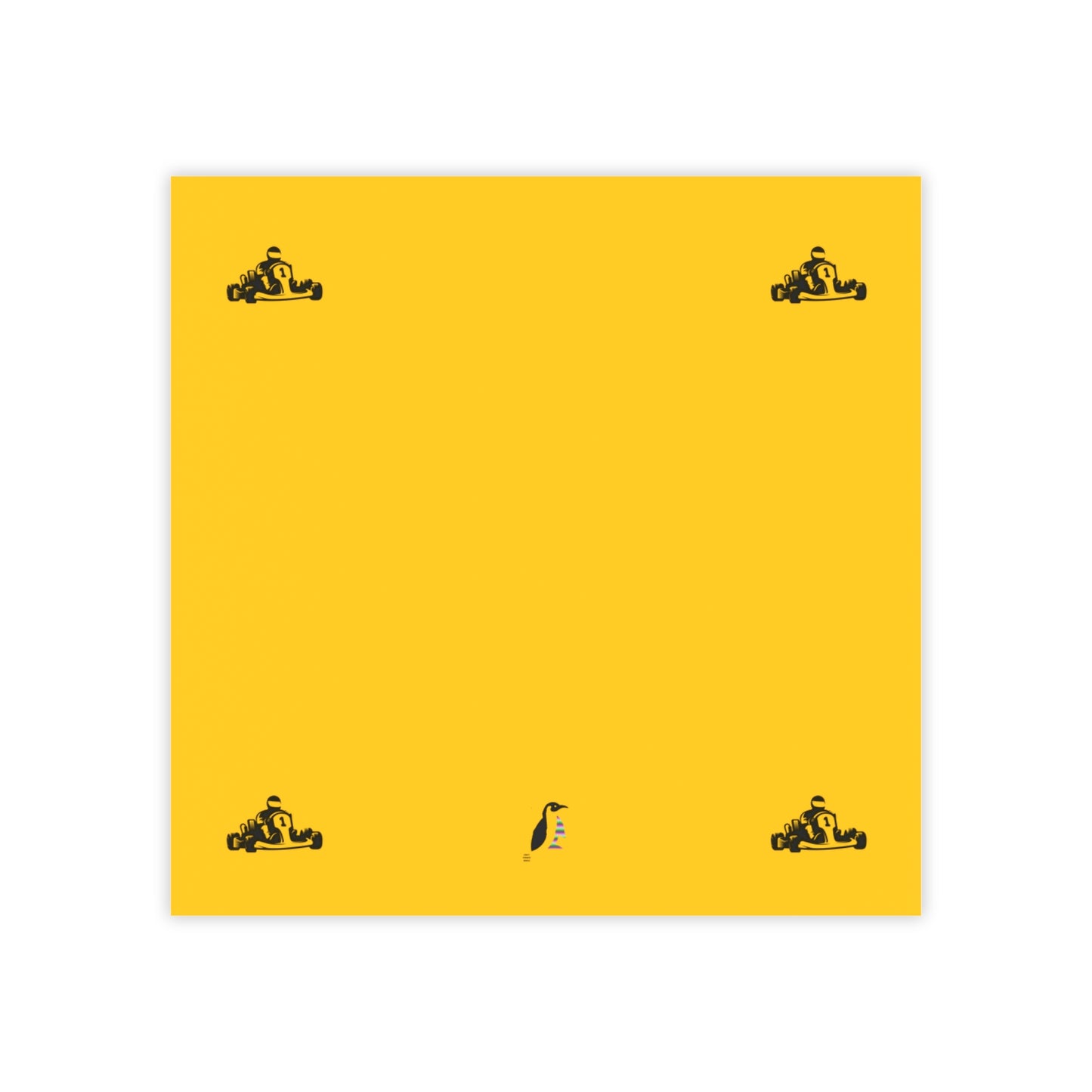 Post-it® Note Pads: Racing Yellow