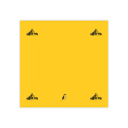 Post-it® Note Pads: Racing Yellow