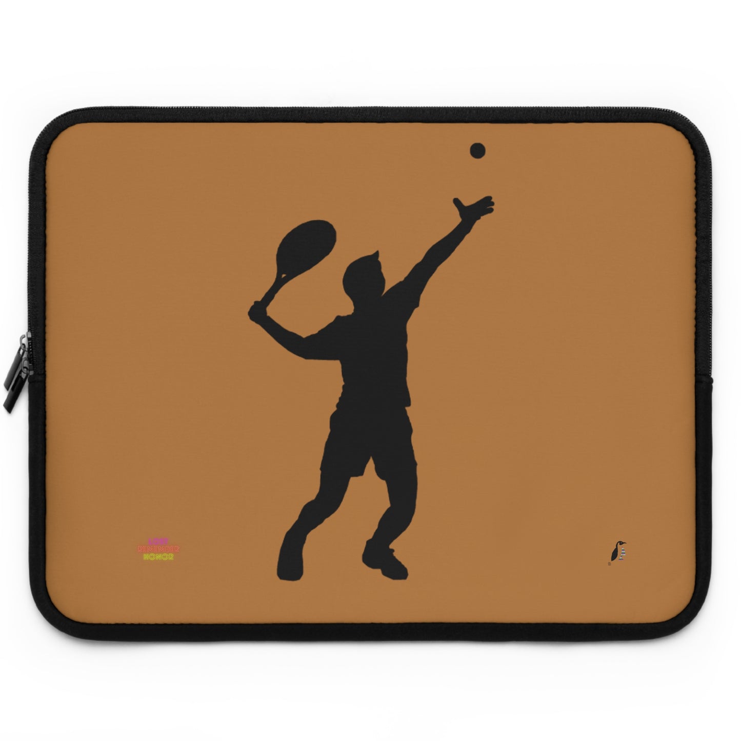 Laptop Sleeve: Tennis Lite Brown