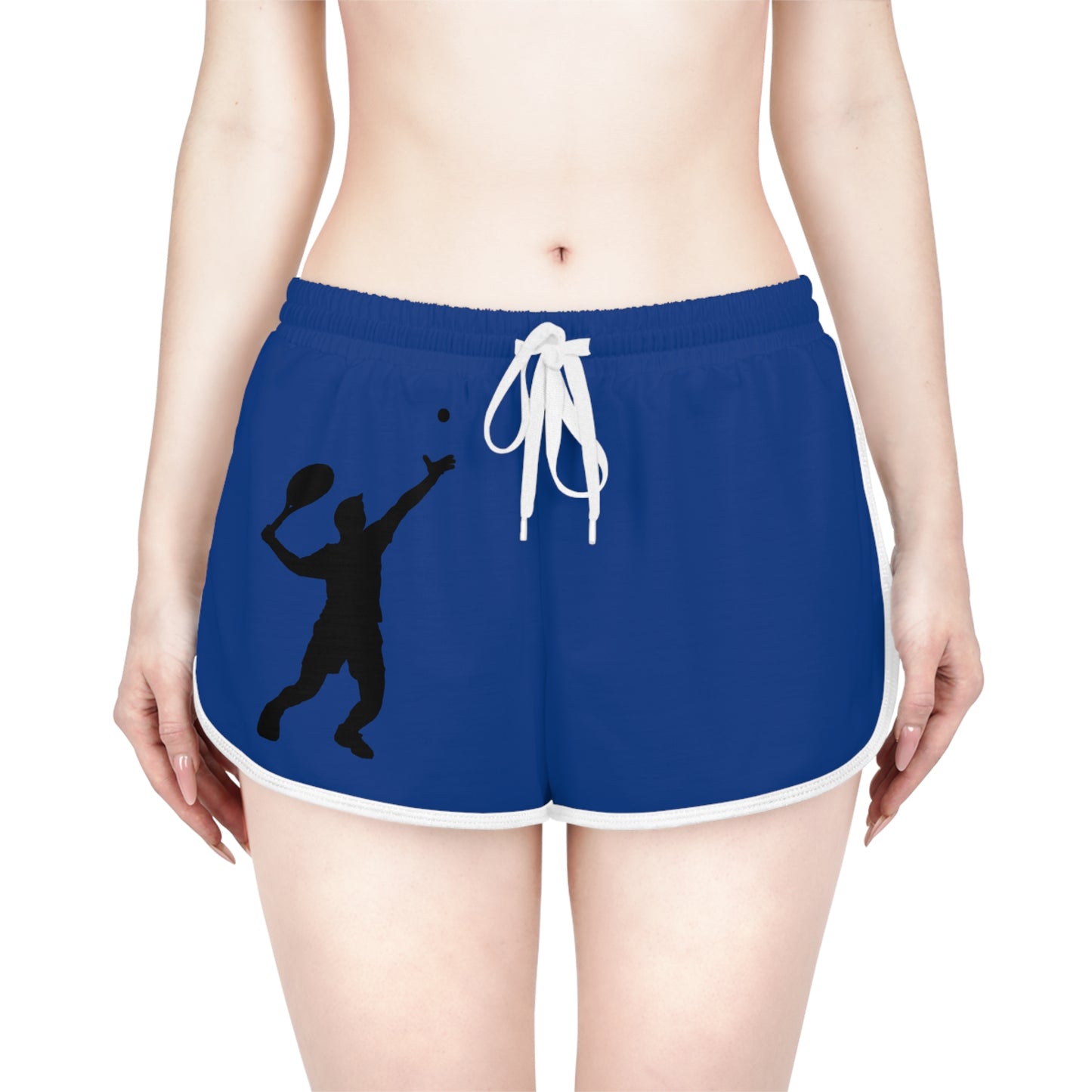 Women's Relaxed Shorts: Tennis Dark Blue