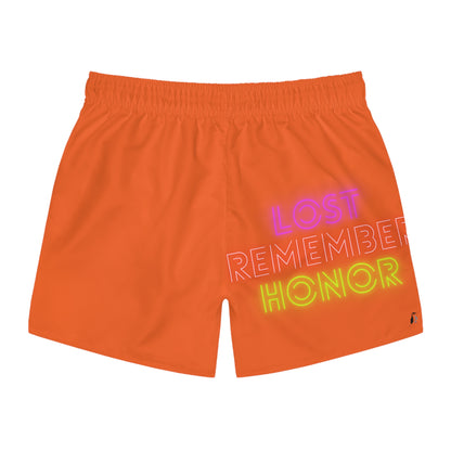 Swim Trunks: Fishing Orange