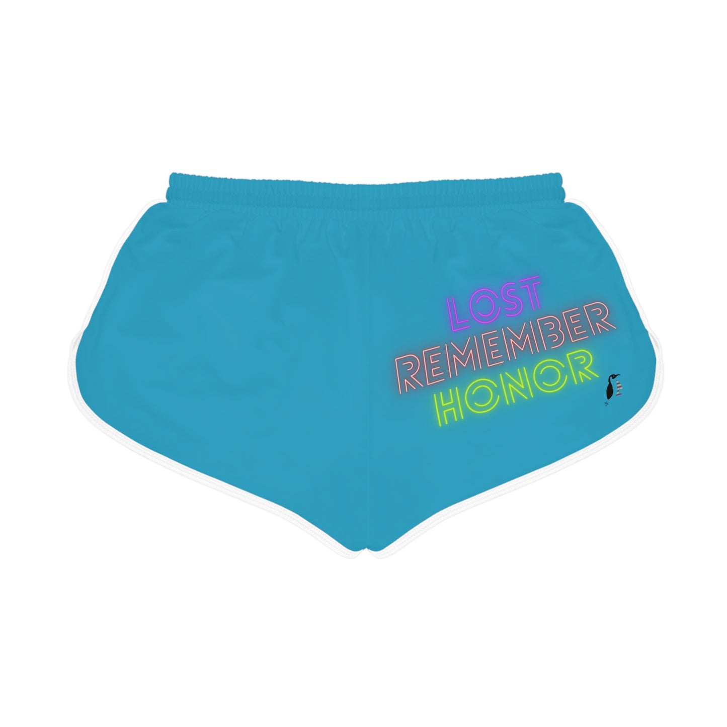 Women's Relaxed Shorts: Fight Cancer Turquoise