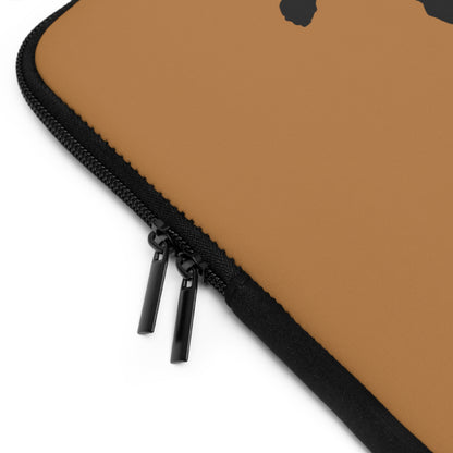 Laptop Sleeve: Skateboarding Lite Brown