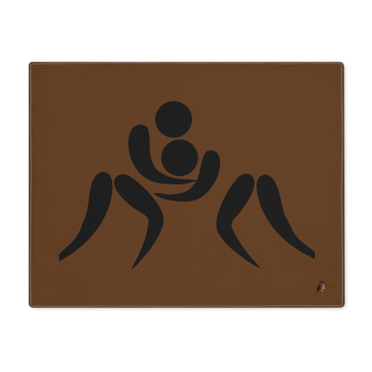 Placemat, 1pc: Wrestling Brown