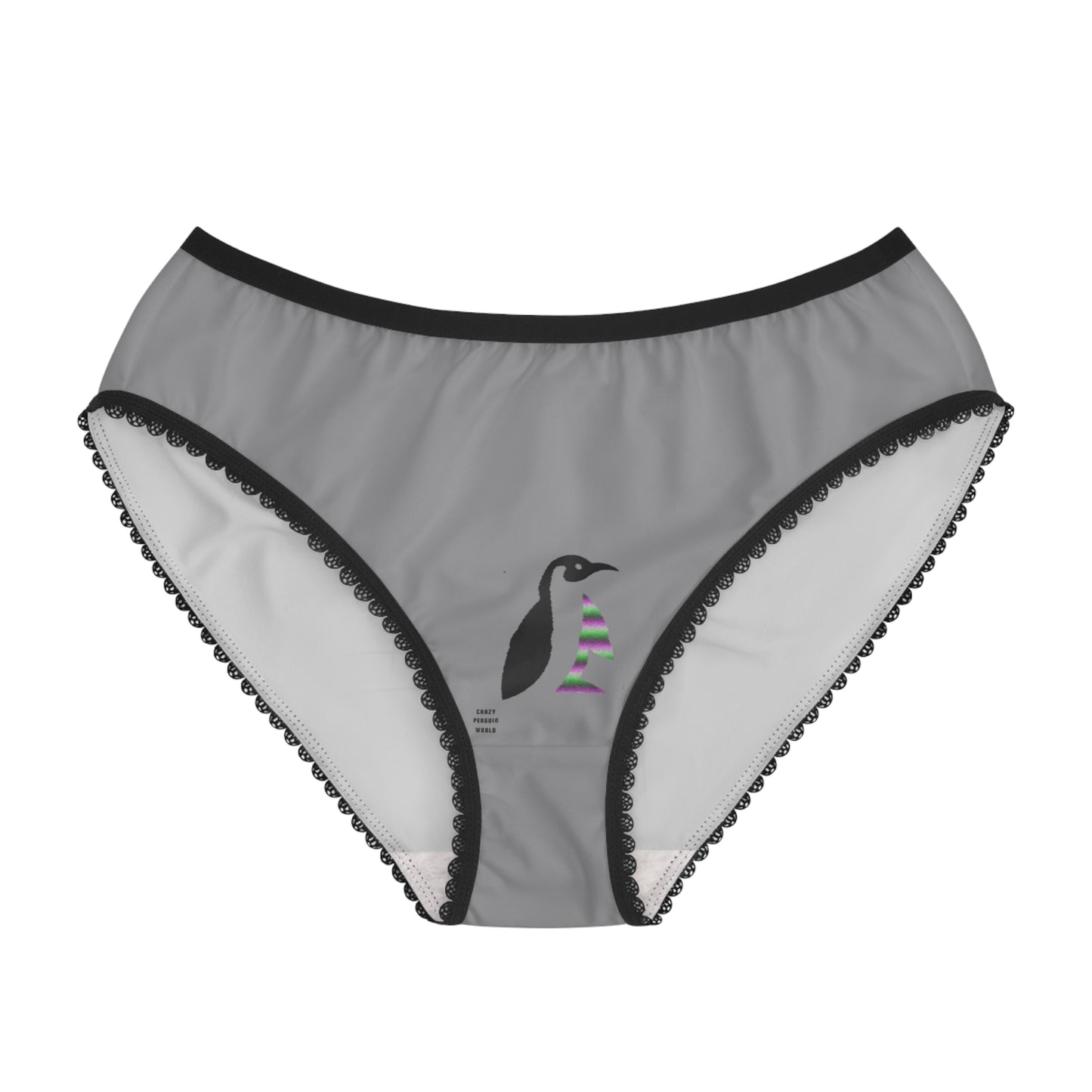 Women's Briefs: Volleyball Grey