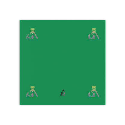 Post-it® Note Pads: Bowling Dark Green