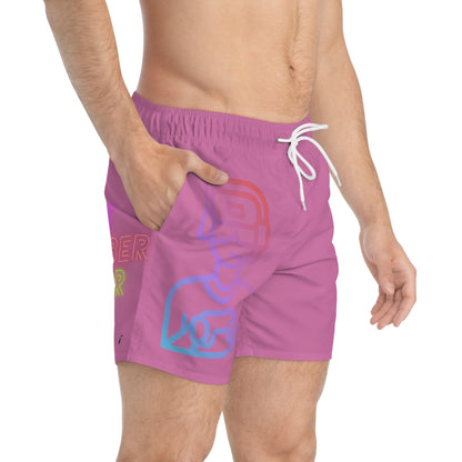 Swim Trunks: Gaming Lite Pink