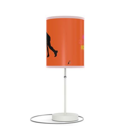 Lamp on a Stand, US|CA plug: Hockey Orange