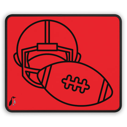 Gaming Mouse Pad: Football Red