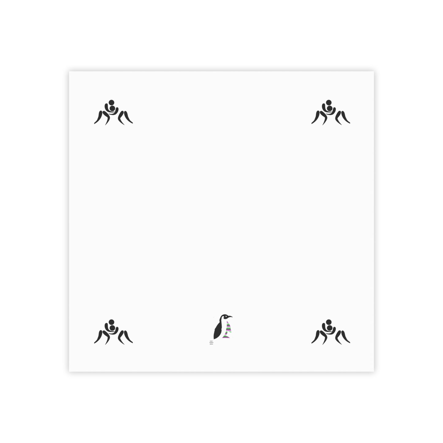 Post-it® Note Pads: Wrestling White