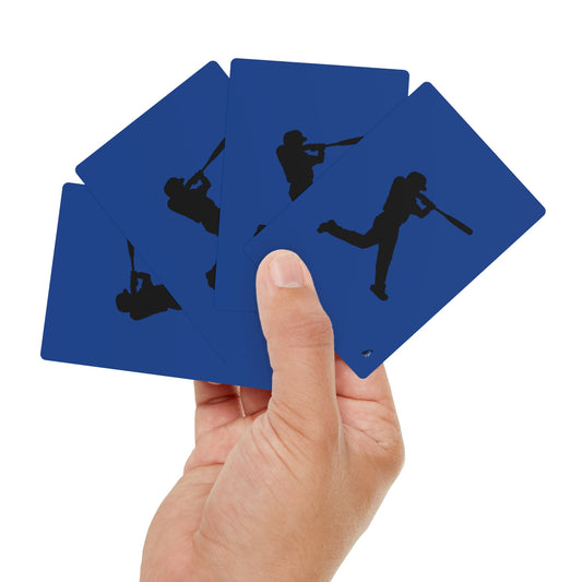 Poker Cards: Baseball Dark Blue